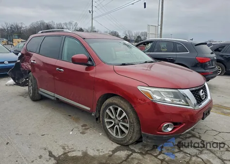 2013 Nissan Pathfinder S z USA, uszkodzony, nr VIN 5N1AR2MM6DC659610